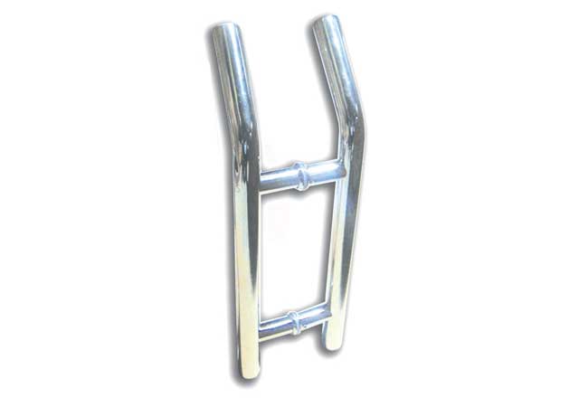 M5 Glass Door Handle Up Bend  35cm  (KY157)